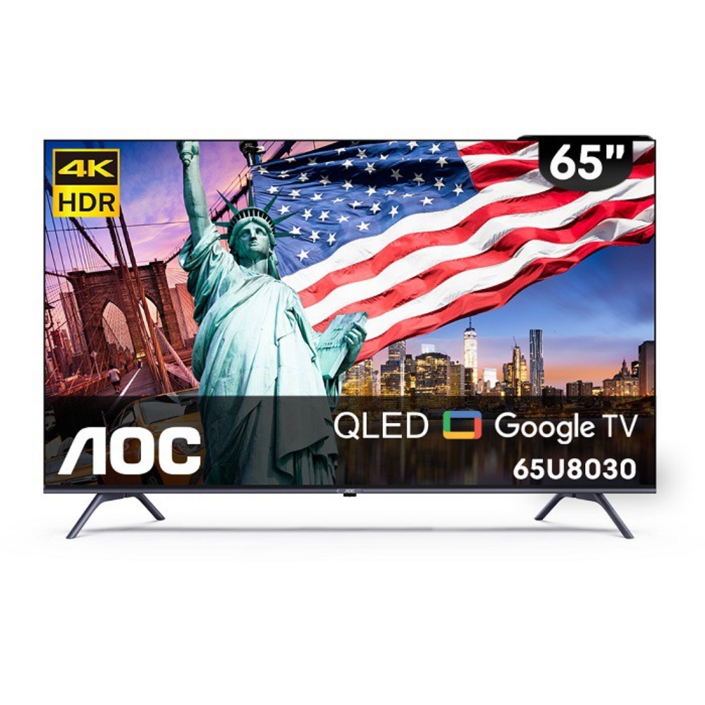 (無安裝)AOC美國65吋4K聯網電視65U8030