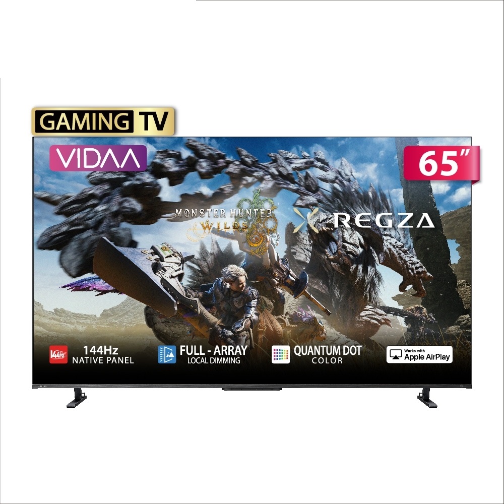 (無安裝)TOSHIBA東芝65吋4K QLED連網智慧顯示器65Z670NT