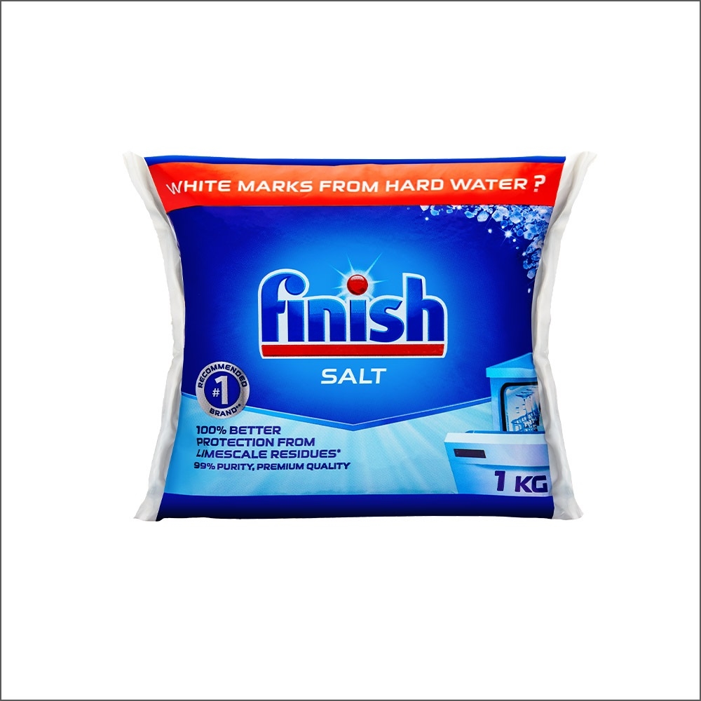 FINISH亮碟1公斤軟化鹽洗碗機配件FINISH-SALT