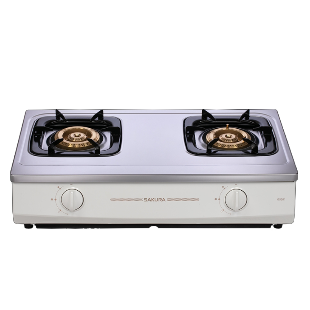 (全省安裝)櫻花雙口節能臺爐G5201S瓦斯爐NG1天然氣G-5201SN
