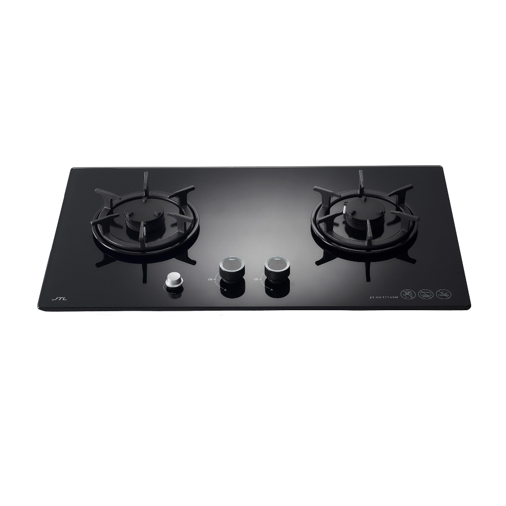 (結帳再優惠)(全省安裝)喜特麗二口晶焱定時玻璃檯面爐瓦斯爐天然氣JT-GC277ASH-NG1