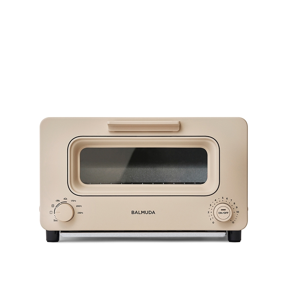 (結帳再9折)BALMUDA百慕達The Toaster 蒸氣烤麵包機奶茶色烤箱K05C-BG