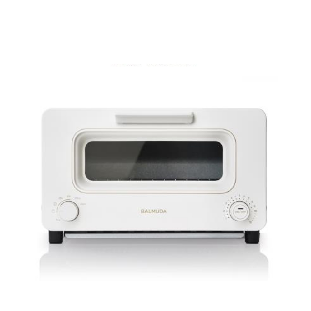 (結帳再9折)BALMUDA百慕達The Toaster 蒸氣烤麵包機白色烤箱K05C-WH