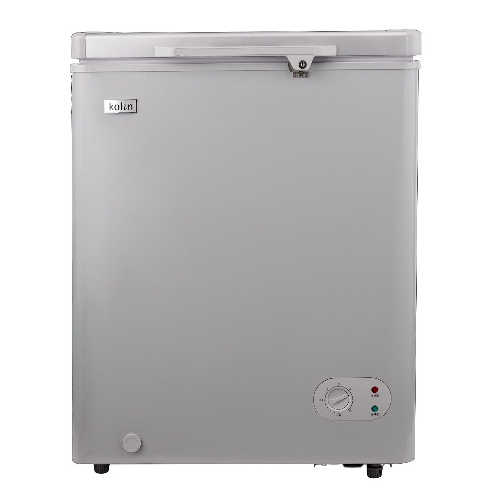 (含標準安裝)歌林100公升冰櫃銀色冷凍櫃KR-110F05-S
