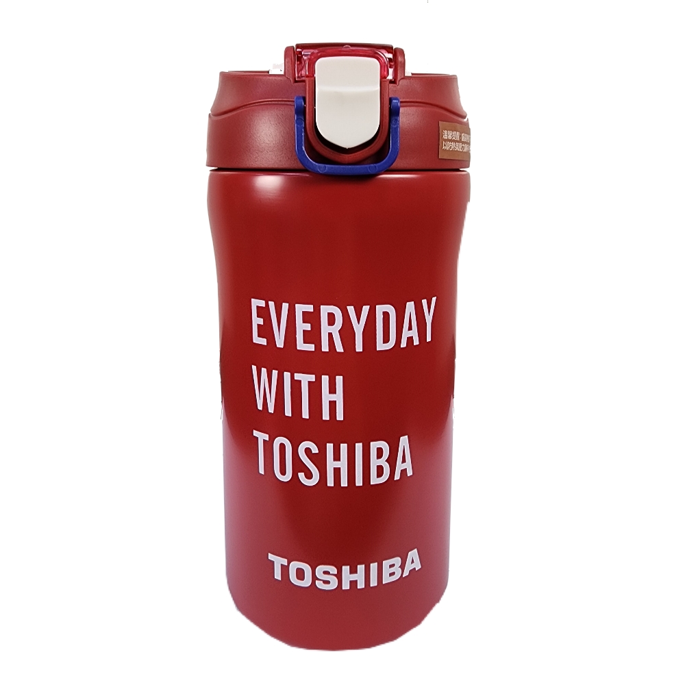 TOSHIBA東芝FIT不鏽鋼陶瓷塗層雙飲杯保溫杯KS-50379