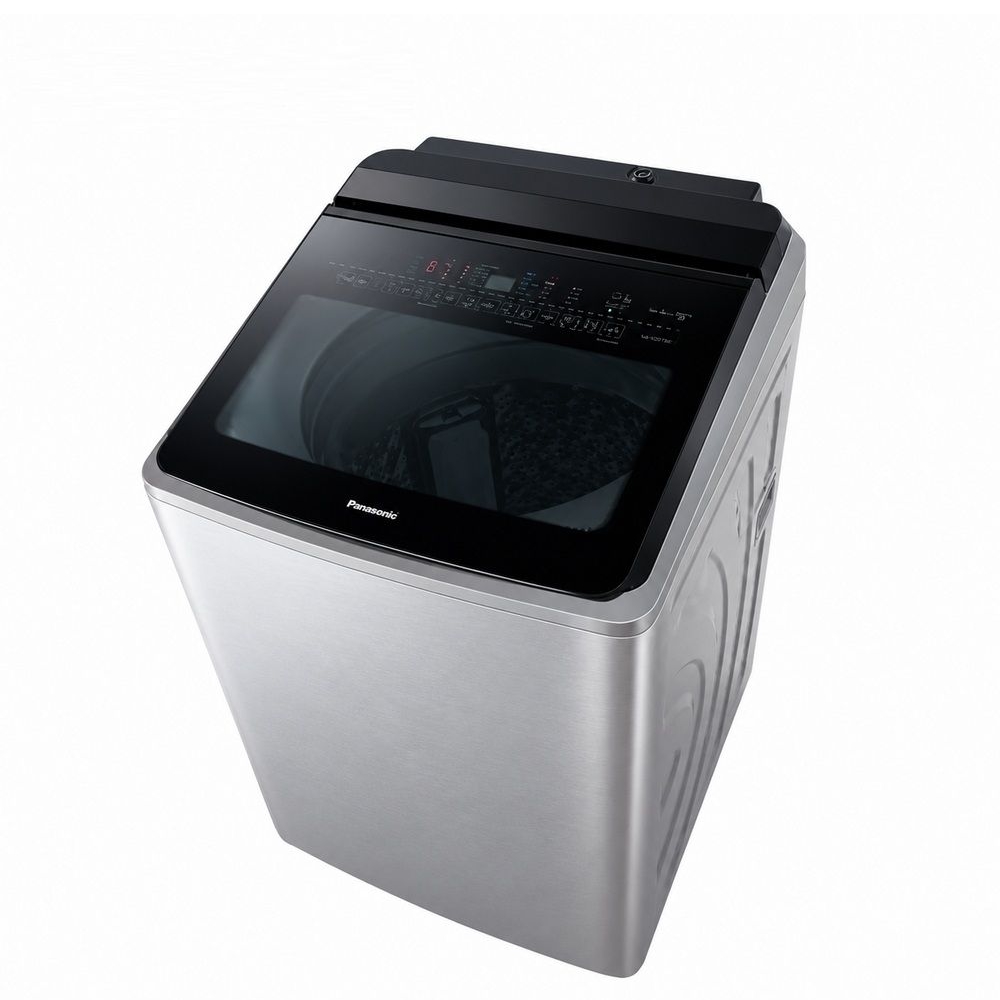 Panasonic國際牌22公斤變頻洗衣機NA-V220TMS-S