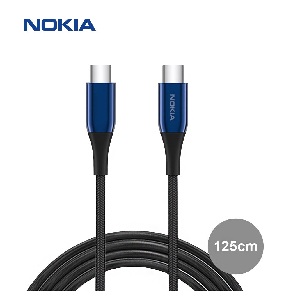 NOKIA經典極速海軍藍充電線P8200C-BU