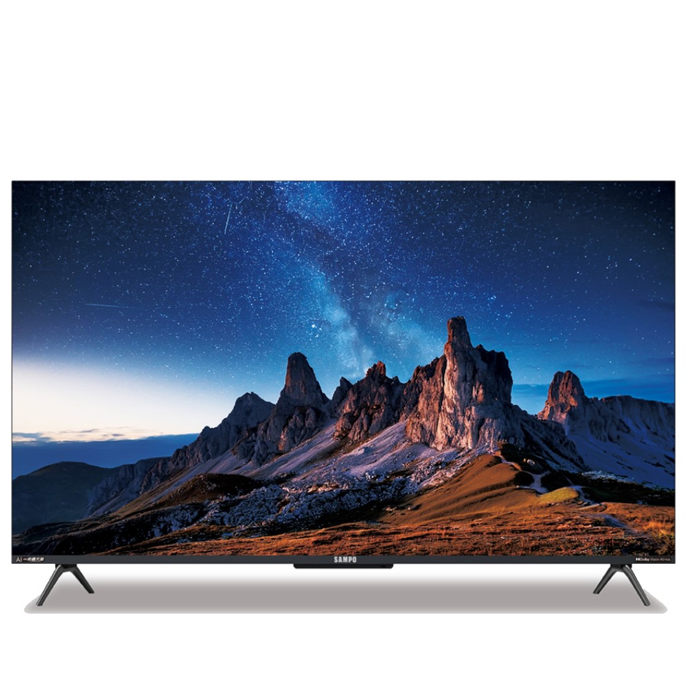 聲寶50吋轟天雷4K AI QLED GoogleTV連網智慧顯示器QM-50AIQ3220