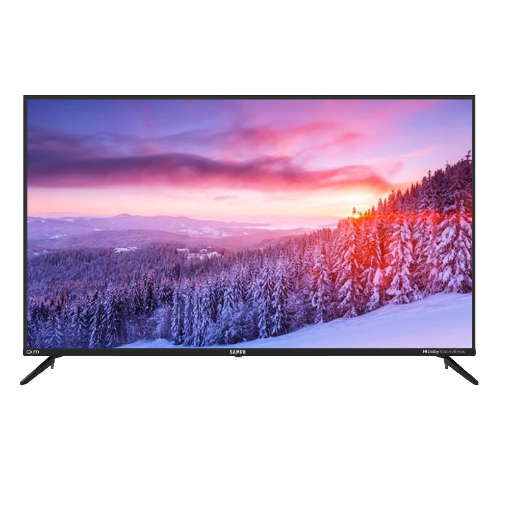 (結帳再9折)(含標準安裝)聲寶55吋4K QLED GoogleTV連網智慧顯示器QM-55SF620