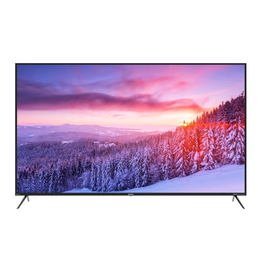 聲寶75吋4K QLED GoogleTV連網智慧顯示器QM-75SF620-ST