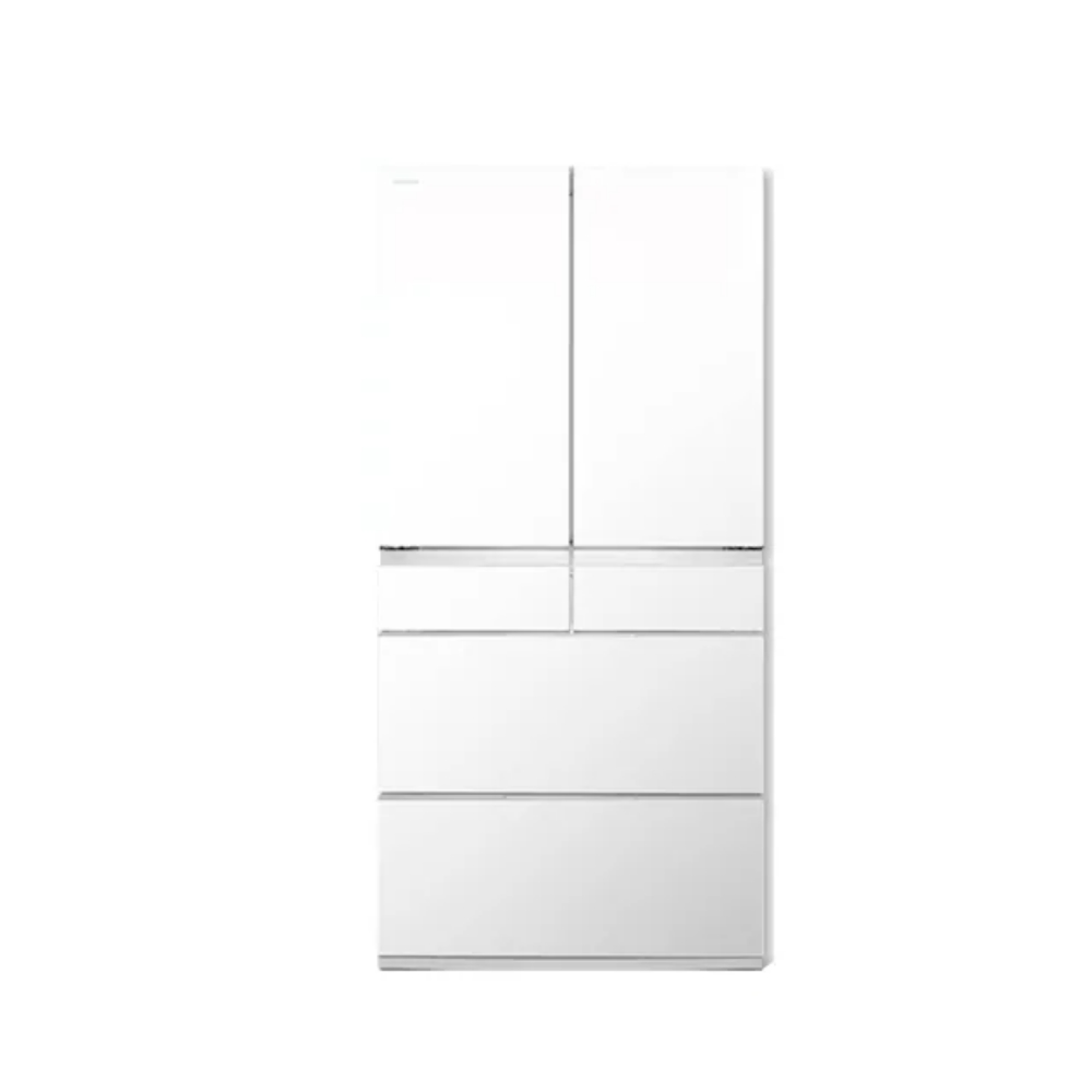 日立家電662公升六門變頻RGG670YJ琉璃白冰箱RGG670YJXW