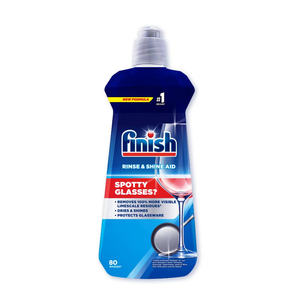 FINISH亮碟光潔潤400ml亮潔劑1入組洗碗機配件SHINE-1