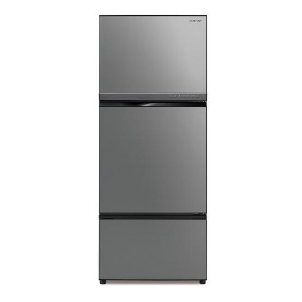 SHARP夏普605公升三門變頻冰箱SJ-NP61C-SL