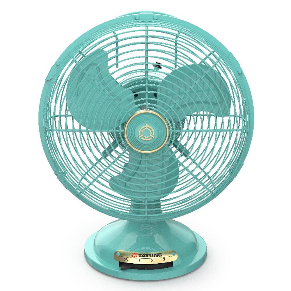 大同10吋DC變頻復古電風扇TF-DA10DT-G