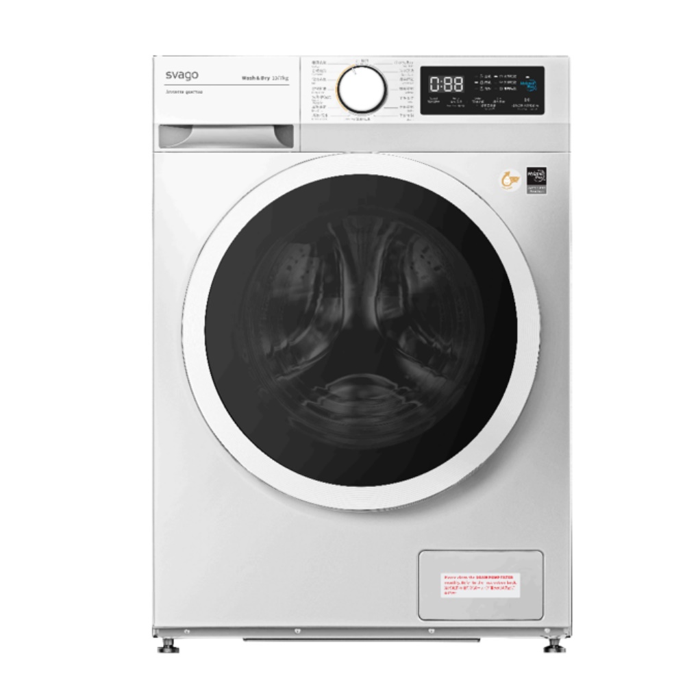 (結帳再X折)(全省安裝)Svago10公斤洗脫烘滾筒洗衣機VE9960