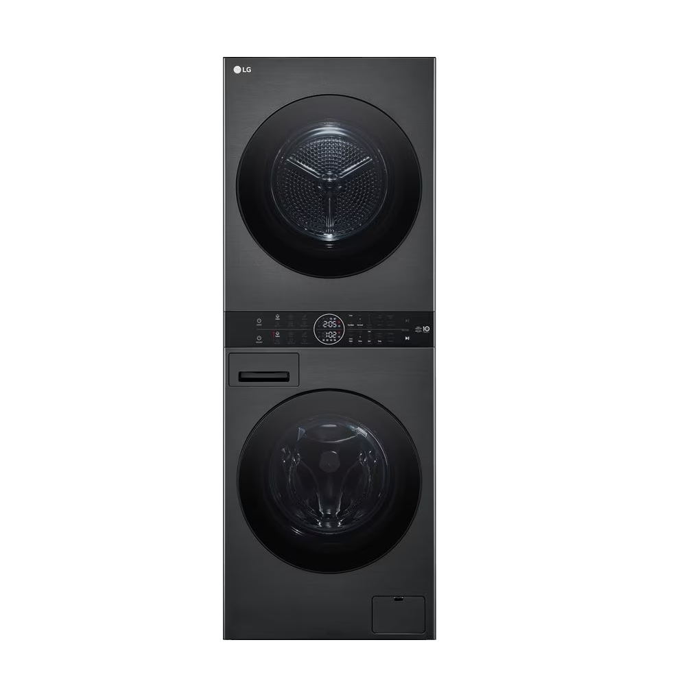 (結帳再95折)(含標準安裝)LG樂金WashTower13公斤AI智控黑色洗衣塔洗乾衣機WD-S1310B
