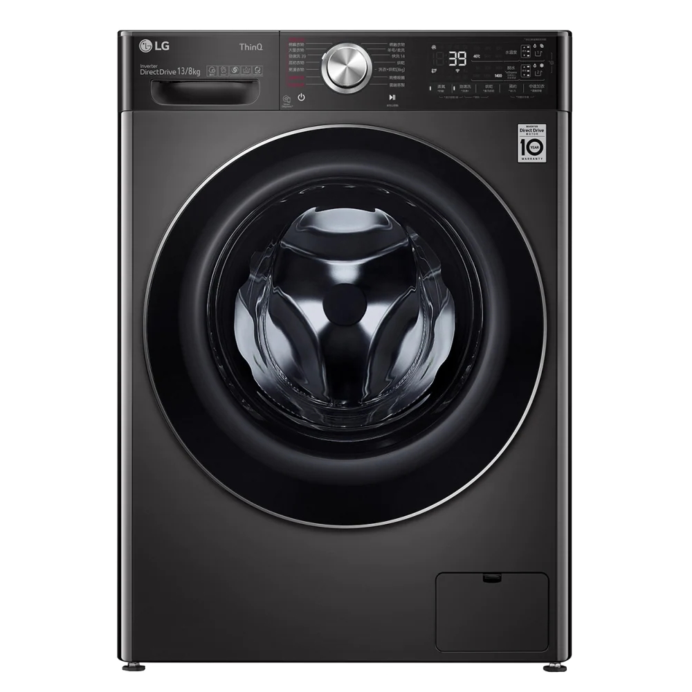 (結帳再95折)LG樂金13公斤蒸氣洗脫烘洗衣機WD-S13VAB