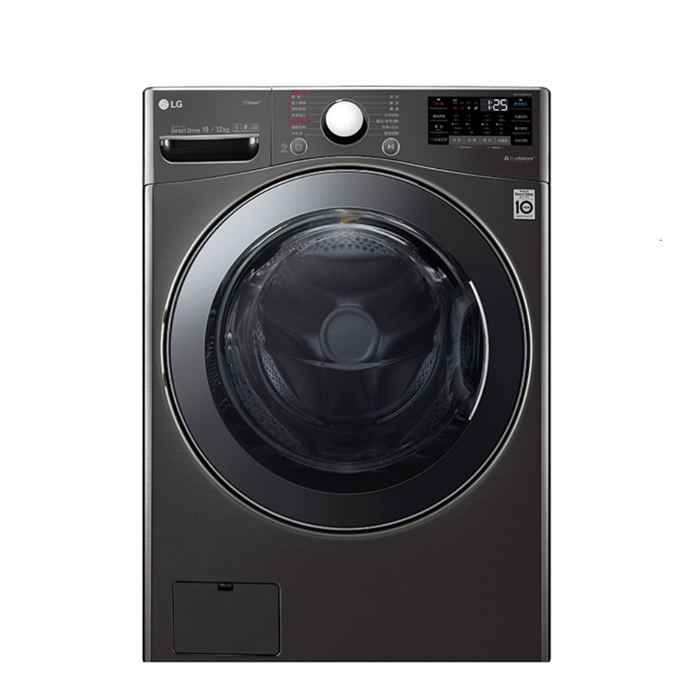 (結帳再95折)LG樂金19公斤滾筒蒸洗脫烘洗衣機WD-S19VBS