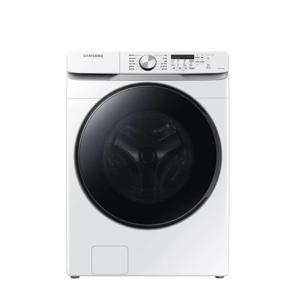 (結帳再優惠)(回函贈)三星16公斤滾筒洗蒸脫烘白色洗衣機WD16T6000GW